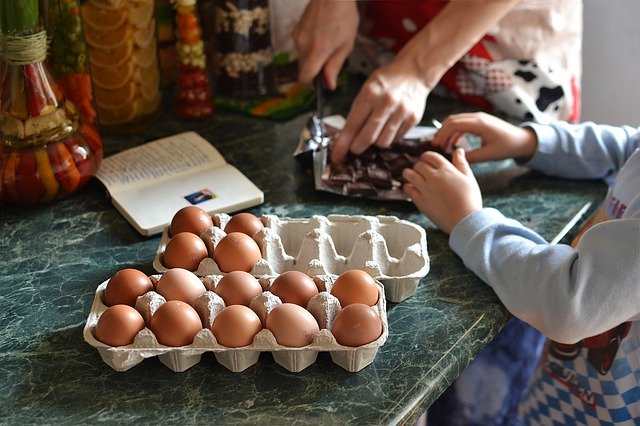 Cucinare con i bimbi